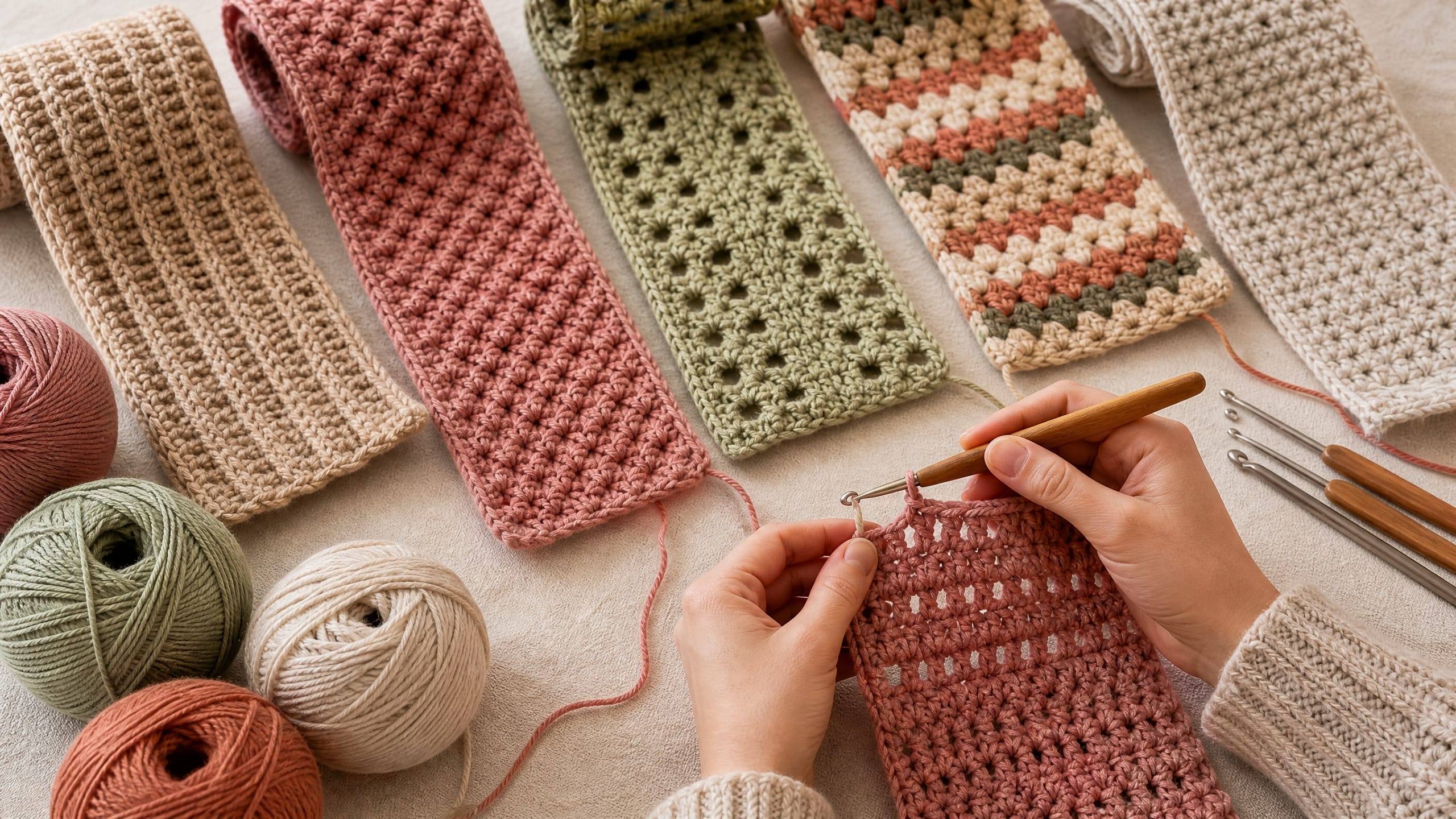 Crochet accessories